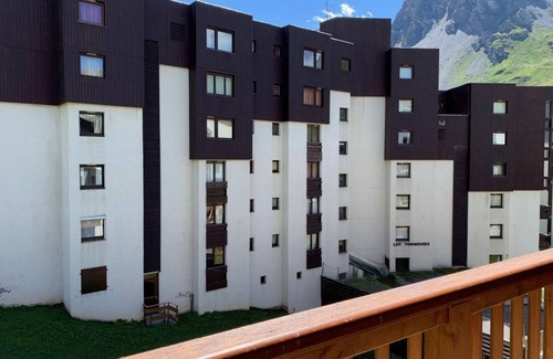 Tignes Apartamento | A 100m de las pistas de esquí, 4.o piso, balcón, tv, local para esquís, 36m², Tignes