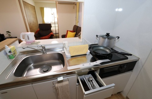 Chuo-ku Apartamento | 101 Las tres vistas nocturnas más grandes de Japón al pie del monte Moiwa Sapporo / Amplio 54㎡ / Desde el aeropuerto de Chitose a un autobús de la autopista / Habitación tranquila / Hasta 5 personas por habitación