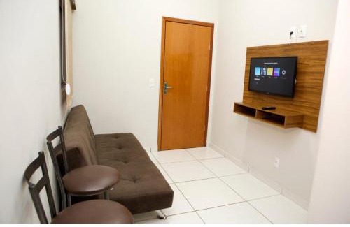 Anapolis Apartamento | 104-FLAT-Espaço, conforto. É disso que você precisa!