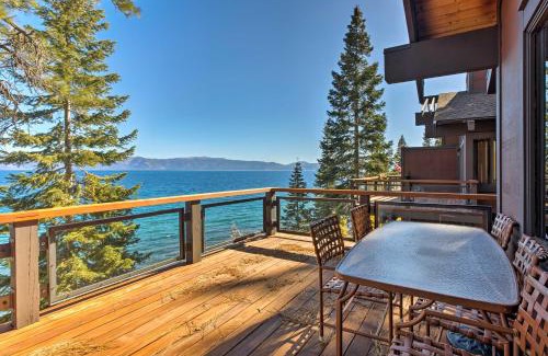 Dollar Point Apartamento | 11 Mi to Palisades Tahoe Lakefront Home with View!