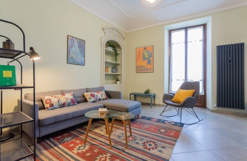 Vanchiglia Apartamento | 110 m² Apartamento ∙ 2 habitaciones ∙ 4 huéspedes