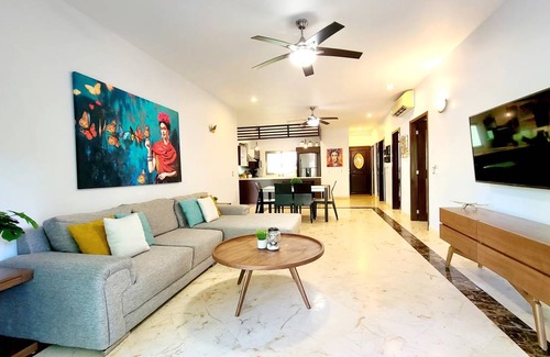 Playacar Condominio | 116 m² Apartamento ∙ 3 habitaciones ∙ 6 huéspedes