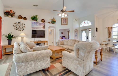 Orange Tree Casa | 12 Mi to Disney Home with Pool and Spa in Clermont
