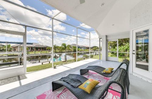 South Gulf Cove Casa | 12 Mi to Gulf Port Charlotte Home with Boat Dock