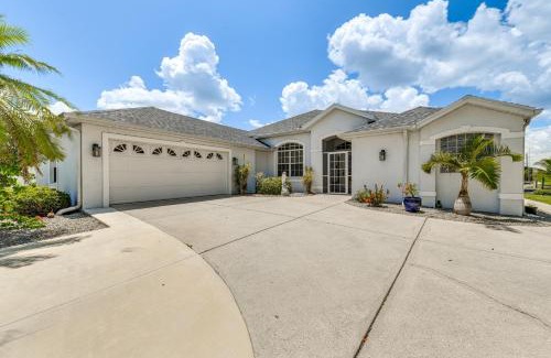 South Gulf Cove Casa | 12 Mi to Gulf Port Charlotte Home with Boat Dock