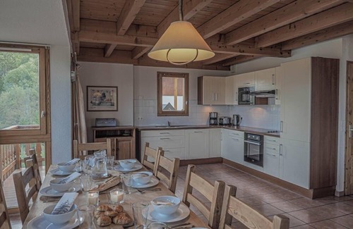 Vallandry Chalet De Esquí | 12 person detached chalet directly on the piste with stunning views