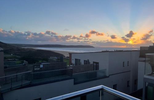 Mortehoe Apartamento | 12 Putsborough - Luxury Apartment at Byron Woolacombe, only 4 minute walk to Woolacombe Beach!