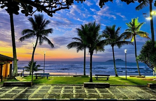 Tombo Apartamento | 12-Vista Linda Pé na Areia Guarujá-Tombo