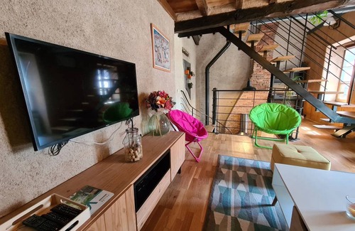 Le Menoux Casa | 120 m² Casa ∙ 2 habitaciones ∙ 5 personas