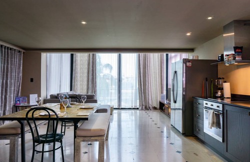 Centro de Playa del Carmen Condominio | 121 m² Apartamento ∙ 3 habitaciones ∙ 6 huéspedes