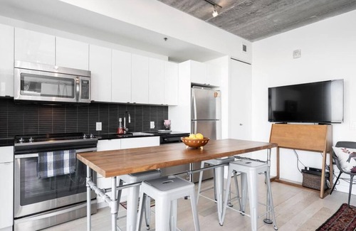 Downtown Winnipeg Condominio | Condominio industrial en el piso 12 en el centro
