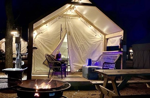 Prairie Lea Cabina | 13 Blue River Camp - Glamping Cabin