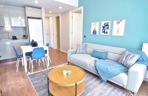 Bagcilar Apartamento | 13th floor Brand new cozy 2BR Apt with Balcony