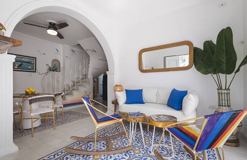 Cartagena Walled City Casa | 14 m² Casa ∙ 3 habitaciones ∙ 6 personas