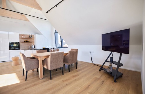 Loretto Apartamento | 140 m² designer apartment with fantastic panoramic roof terrace in Salzburg
