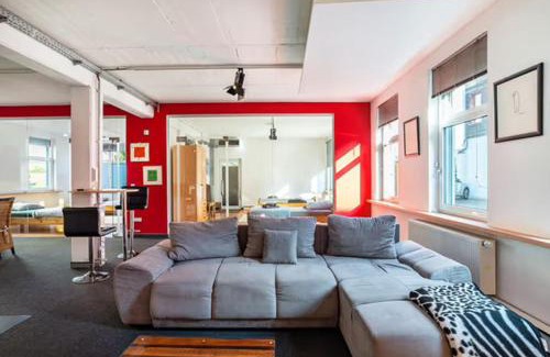 Gross-Umstadt Apartamento | 140 qm großes Loft mit 2 eigenen Schlafzimmern im Fabrikstil - direkt in Groß-Umstadt - 300 m bis zum Marktplatz