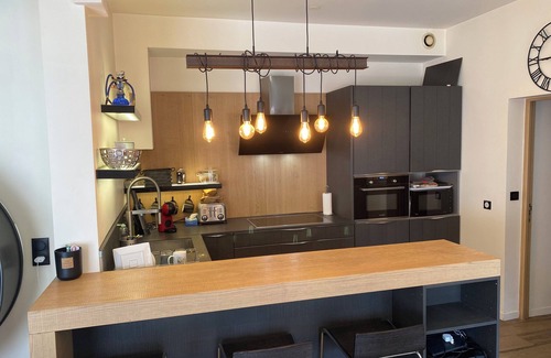 Noisiel Casa | 15 mn Paris et 15 mn Disney 3 mn JO Vaires 3 ch Terrasse bbq Baignoire Jacuzzi