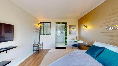 Tartane Apartamento | 150 de Grey Studio pour 2 avec SPA, Vue sur mer