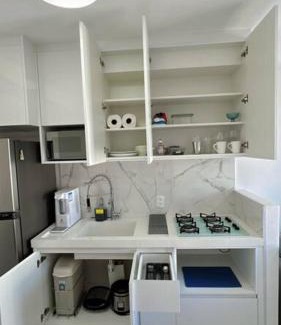 Panamby Apartamento | 1507A Chácara Santo Antônio 1 dormitório com sacada Apartamento completo