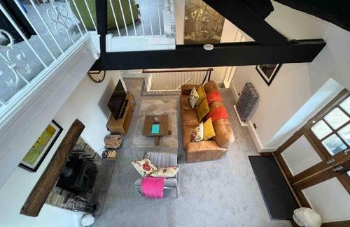 Kerridge Apartamento | 15A Bollington, Cheshire Village, balcony, log burner, walks, dogs