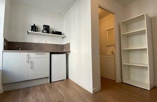Saint-Jean Eudes Saint-Gilles Apartamento | 15m² for 2 near the Castle and the Port of Caen!