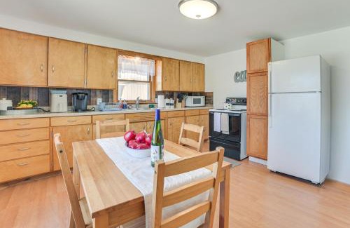 Cedar Casa | 16 Mi to Sleeping Bear Dunes Cedar Home with Deck