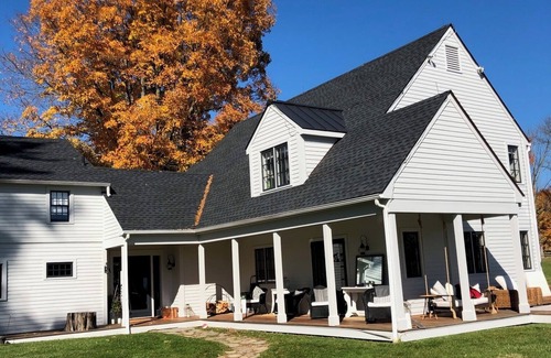 North Canaan Casa | 1700s Farmhouse with Modern Amenities and Comfort. Pool, Hot Tub, Views.
