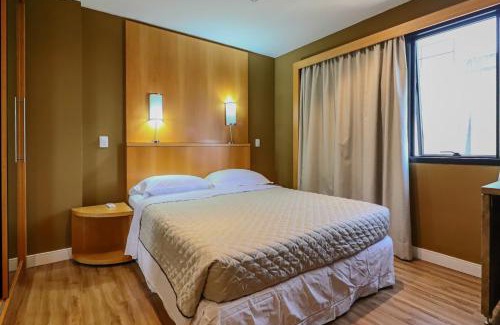 Itaim Bibi Apartamento | 1707 Flat com duas suites com serviço de Hotel no Itaim Bibi!