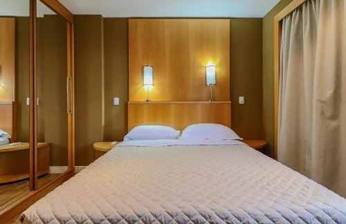 Itaim Bibi Apartamento | 1707 Flat com duas suites com serviço de Hotel no Itaim Bibi!