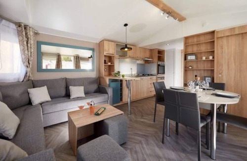 Bedarieux Casa | 18 Mobil Home Luxe Panoramique calme nature 4personnes