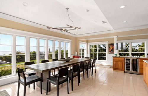 Montauk Casa | 180 Degree Ocean Views, Wide Deck with Fire Pit and Dining Table, Near...