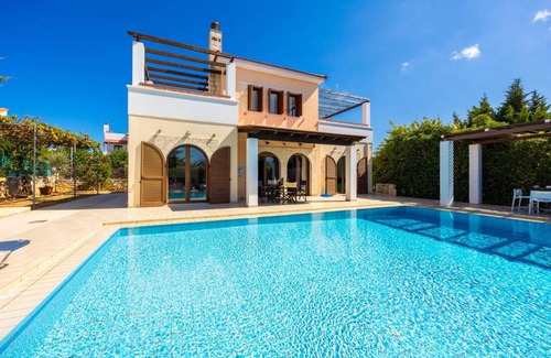 Kefalas Villa | 180 m² Villa ∙ 3 habitaciones ∙ 7 huéspedes
