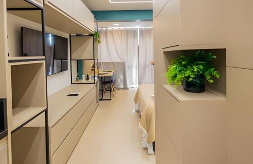 Guarulhos City Centre Apartamento | 1904 Lindo studio super moderno