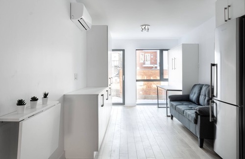 Hochelaga-Maisonneuve Apartamento | #193 Cozy Studio with Rooftop Terrace