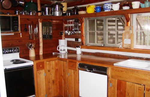Glen Arbor Cabina | 1936 Lakefront Log Cabin - Historic Big Glen Lake Family Retreat Dunes Lakeshore