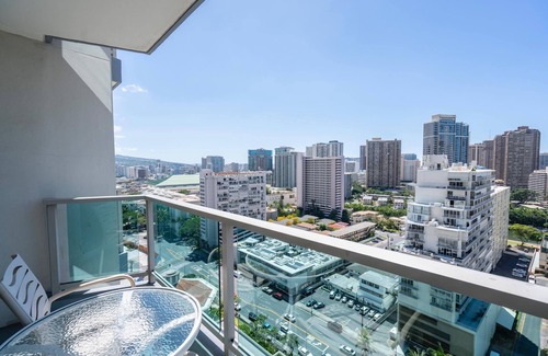 Ala Moana Condominio | Piso 19! ¡Vista al océano! Hotel Type Ala Moana Condomium! (AH917)