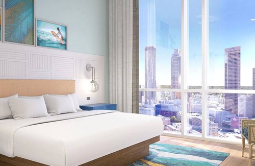 Downtown Atlanta Hotel | 1BD Presidential Suite/Atlanta - Downtown Location w/Rooftop Pool!