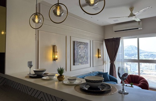 Pimpri - Chinchwad Apartamento | 1bhk Lodha Belmondo Pune, Iconic Stadium View