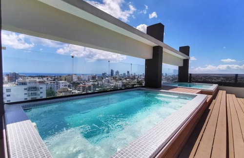 Santo Domingo Apartamento | "1br Luxury Condo Jacuzzi/gym Mountains View Ph04"