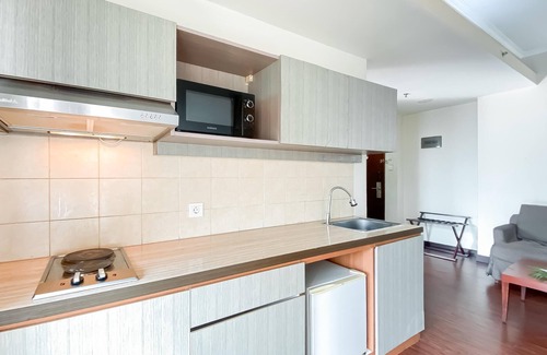 Old Jakarta Apartamento | 1BR Queen Bed at Ancol Marina Apartment near Dufan
