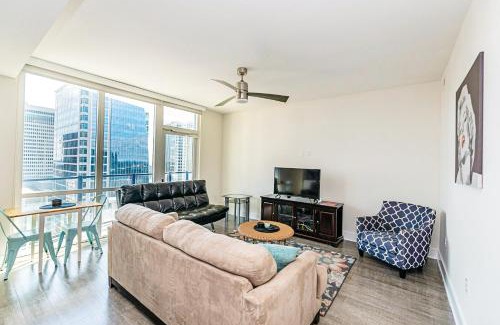 Charlotte Center City Apartamento | 1BR Uptown Charlotte Furnished Apartments apts