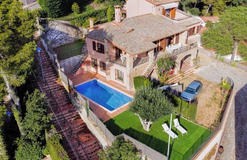 Llafranc Villa | 1ESQ 01 - Casa de 6 habitaciones con jardín y piscina privada situada en Llafranc a 800m de la playa