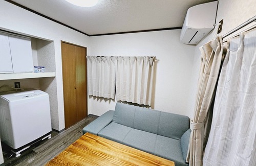 Uzumasa Apartamento | 1F1 double bed 1single bed1 sofa bedkitchen - Hanazono Stay 1F A / Kyoto Kyōto