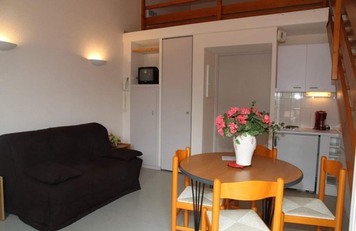 Aulus-les-Bains Apartamento | 100m del centro estación, 1.o piso, vista bosque, fitness, parking, tv, 34m², Guzet