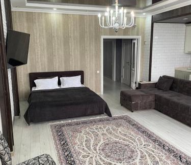 Almaty Apartamento | 2-комнатная квартира 2 спальни в ЖК Комфорт