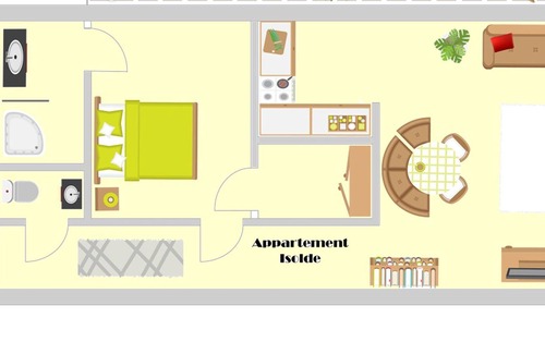 Neusiedl am See Apartamento | 2 App. Isolde, Dusche, WC, 1 Schlafraum - Pannonia Appartements