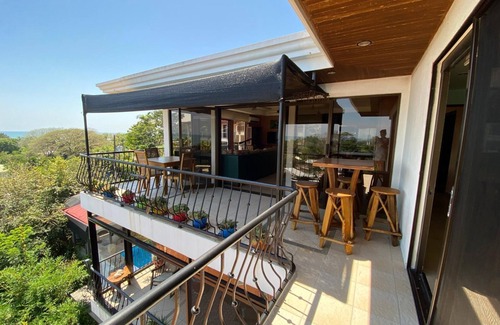 Esterillos Oeste Condominio | 2-bdrm Upscale Condo - Esterillos Oeste - Sweeping ocean views, Pool, WiF & AC
