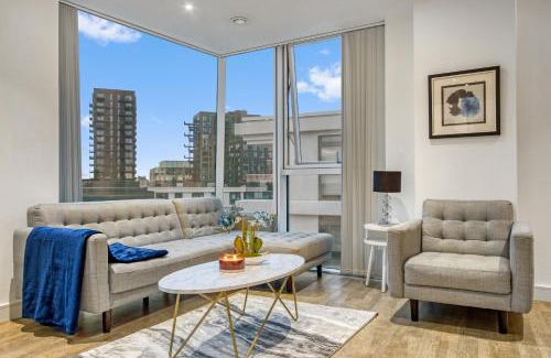 Vauxhall Apartamento | 2 Bed 2 Bath Next to Nine Elms Station - Zone 1