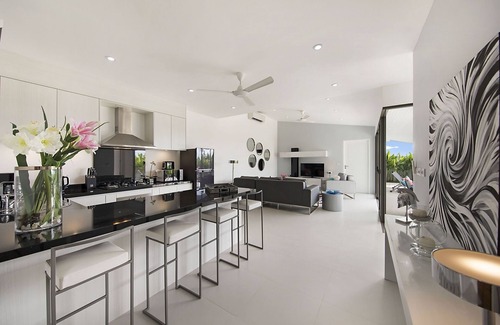Plai Laem Villa | Villa Flamingo - ¡Elegante, sofisticado y divertido!