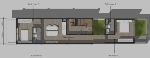 Saphan Sung Apartamento | 2 Bed & 2 Bath Suite, 2nd floor